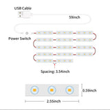LED Strips Light, LED Makeup Mirror Light, USB LED Vanity Dim Lights, Dressing Table LED Lights, Vanity Mirror Light