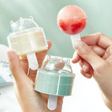 Set Of 4 Acrylic Ice Lolly Mold, Ice Ball Mold Stick, Creative Design Ice Lolly Mold, Easy Demoulding Ice Ball Mold