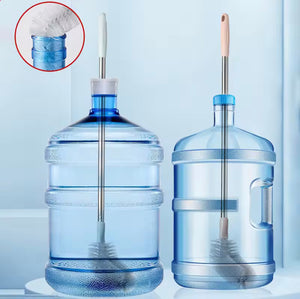 Water Dispenser Cleaning Brush, Household Bucket Washing Brush, Washing Brush With Stainless Steel Rod