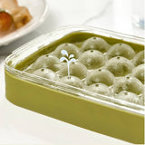 Round Ice Cube Tray, Ice Ball Tray With Lid, Ice Storage Spherical Ice Tray, Ice Cube Storage Box