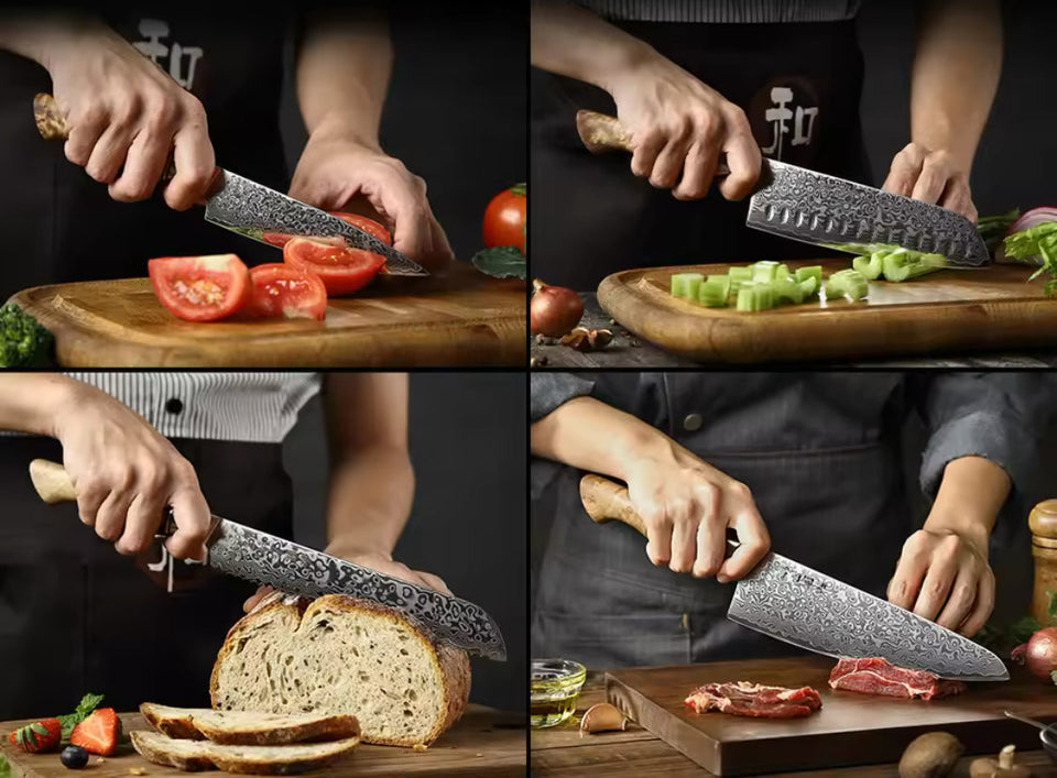 6pcs Kitchen Knives Set, Premium Quality Fruit And Vegetable Knife, Kitchen Cutlery Set, Premium Steak Cutting Knife