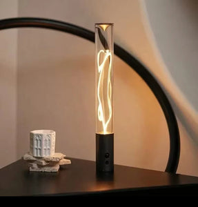 Wall Sticking Magnetic Wire Light, Touchable Cordless Desk Light, Room Decor LED Night Light
