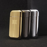Refillable Fancy Flint Lighter, Soft Flame Butane Lighter, Mini Torch Metal Lighter, Lighter Gadgets For Men