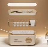 Data Cable Storage Box, Plug Board Storage Box, Cable Wire Organizer Case, Desktop Socket Charging Cable Box