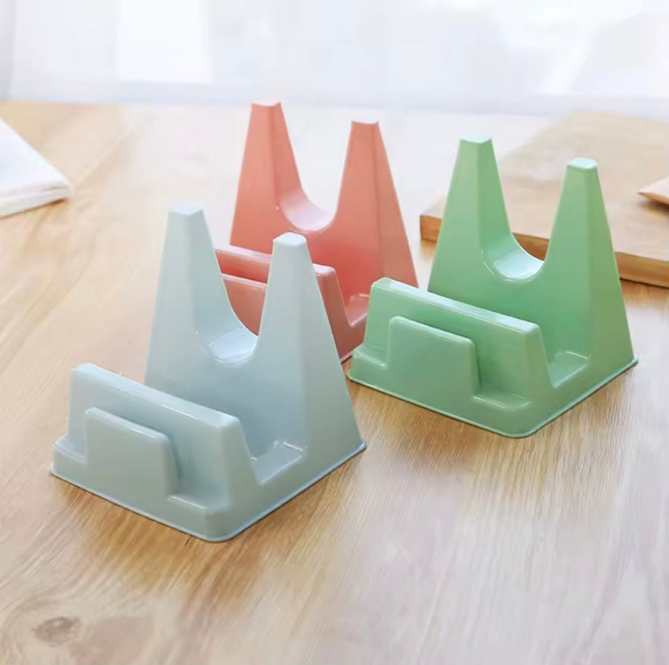 Kitchen Pot Lid Holder, Kitchenware Pan Cover Rack, Multifunctional Spatula Holder Rack
