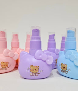 Cute Hello Kitty Hand Cream Bottle,  Skin Care Hand Cream Dispenser, Girls Cute Body Lotion Bottle, Travel Hand Soap Bottle Dispenser