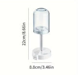 Portable Toothbrush Holder With Mouthwash Cup, Toothpaste  Storage Shelf, Toothbrush Holder With Dust Cover, Toiletries Bathroom Organizer