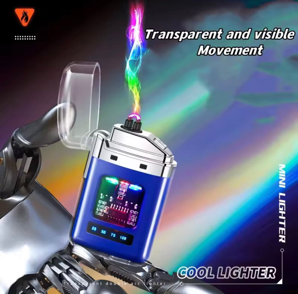 Rechargeable USB Arc Lighter,  Durable Plasma Lighter, Adventure Smoking Tool, Windproof Plasma Lighter