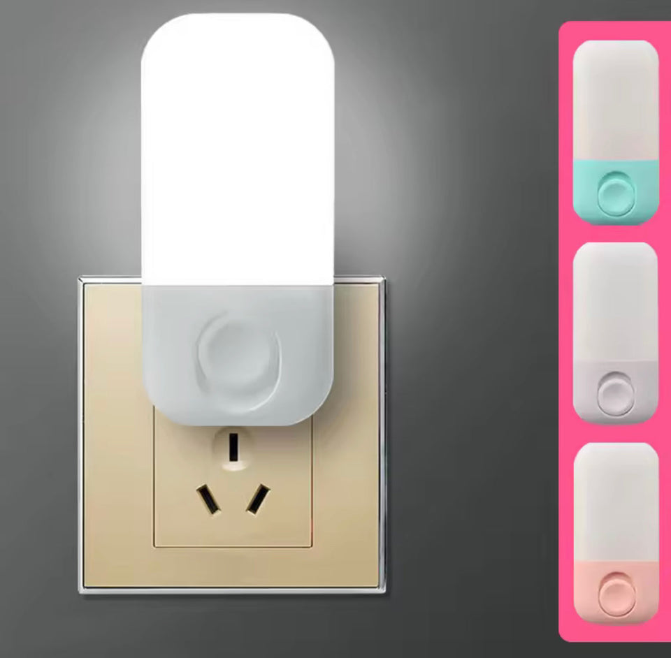 Cute Mini LED Night Light, Baby Nursing Eye Sleep Light, Bedroom Sleep Light, Energy Saving Lamp