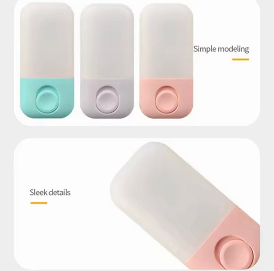 Cute Mini LED Night Light, Baby Nursing Eye Sleep Light, Bedroom Sleep Light, Energy Saving Lamp
