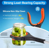 Foldable Grabber Picking Tool, Collapsible Garbage Grabber, Lightweight Heavy Duty Elderly Gripper, Aluminum Alloy Folding Type Garbage Clip