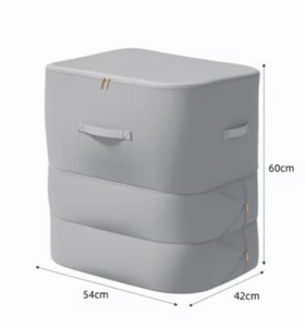 Self Compressing Storage Bag, Portable Organizer For Clothes And Blankets, Ideal for Closet Organization