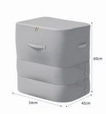 Self Compressing Storage Bag, Portable Organizer For Clothes And Blankets, Ideal for Closet Organization