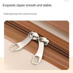 Mini Travel Cosmetic Suitcase, Mini Hand Luggage Organizer, Small Travel Suitcase For Makeup Organizer, Travel Essential Bag