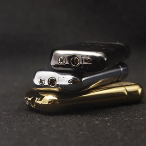 Refillable Fancy Flint Lighter, Soft Flame Butane Lighter, Mini Torch Metal Lighter, Lighter Gadgets For Men
