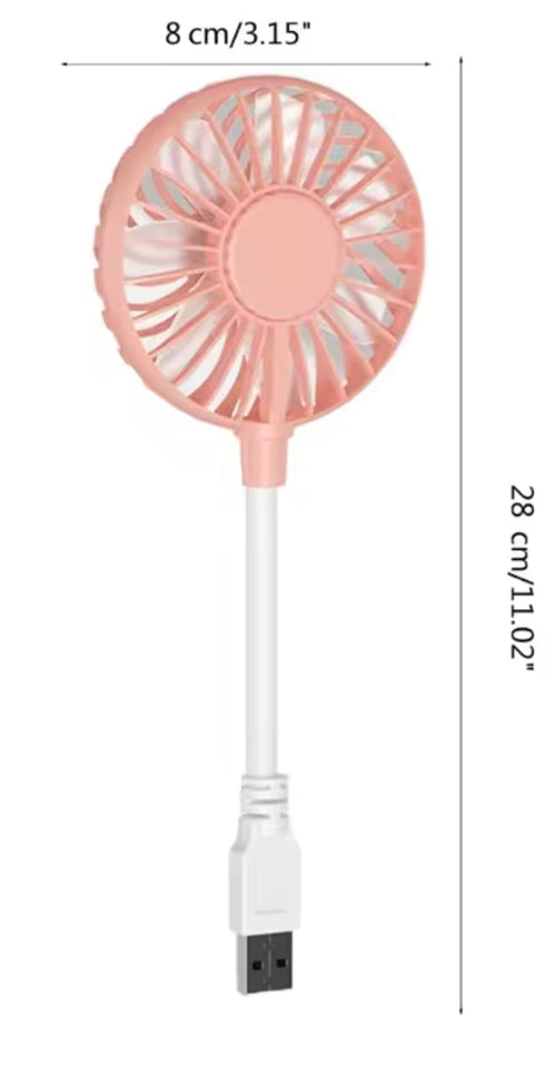 Creative Mini USB Fan, Portable Hand Cool Mini Fan, Computer Summer Travel Cooling Gadget