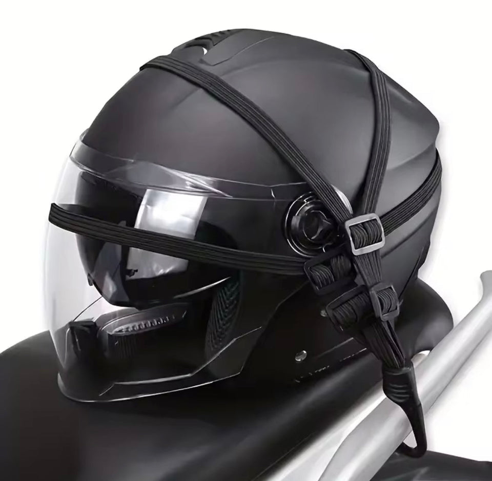 Retractable Motorcycles Elastic Luggage Trap, Helmet Mesh Gear, Bicycle Luggage Rack Rope