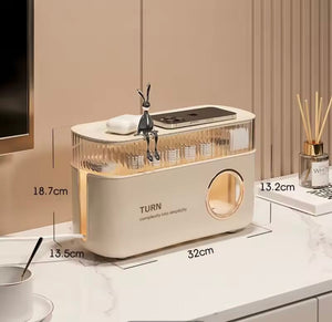 Data Cable Storage Box, Plug Board Storage Box, Cable Wire Organizer Case, Desktop Socket Charging Cable Box