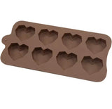 Diamond Heart Shaped Chocolate Mold, Silicone DIY Candy Bar Mold, Cake Decoration Tools, Kitchen Baking Accessories