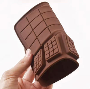 3D Silicone Chocolate Mold, Handmade Chocolate Bar Mold, Cake Decorating Tool