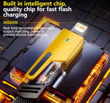 4 In 1 Convertible USB Fast Charging Cable, USB C Charger Cable, Multiple Charging Cables