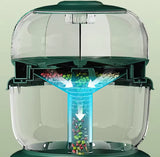9KG Rotating Sealed Storage Box, Separated Sealed Rice Dispenser, Kitchen Accessories