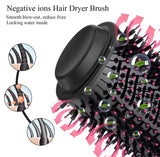 Hot Air Brush, Rotating Hot Hair Dryer, Multifunctional Brush Curler, Blow Dyer Brush, One Step Heating Comb Hair Straightening Brush
