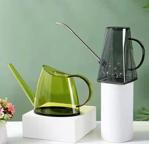 1.4L Transparent Long Spout Watering Kettle, Nordic Style Garden Watering Pot, Transparent Watering Pot, Small Watering Gardening Can, Multifunctional Long Spout Kettle For Watering Flower Plants