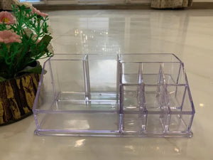 Acrylic Lipstick Display Rack, Transparent Cosmetic Makeup Brush Stand, Cosmetic Nail Polish Storage Rack