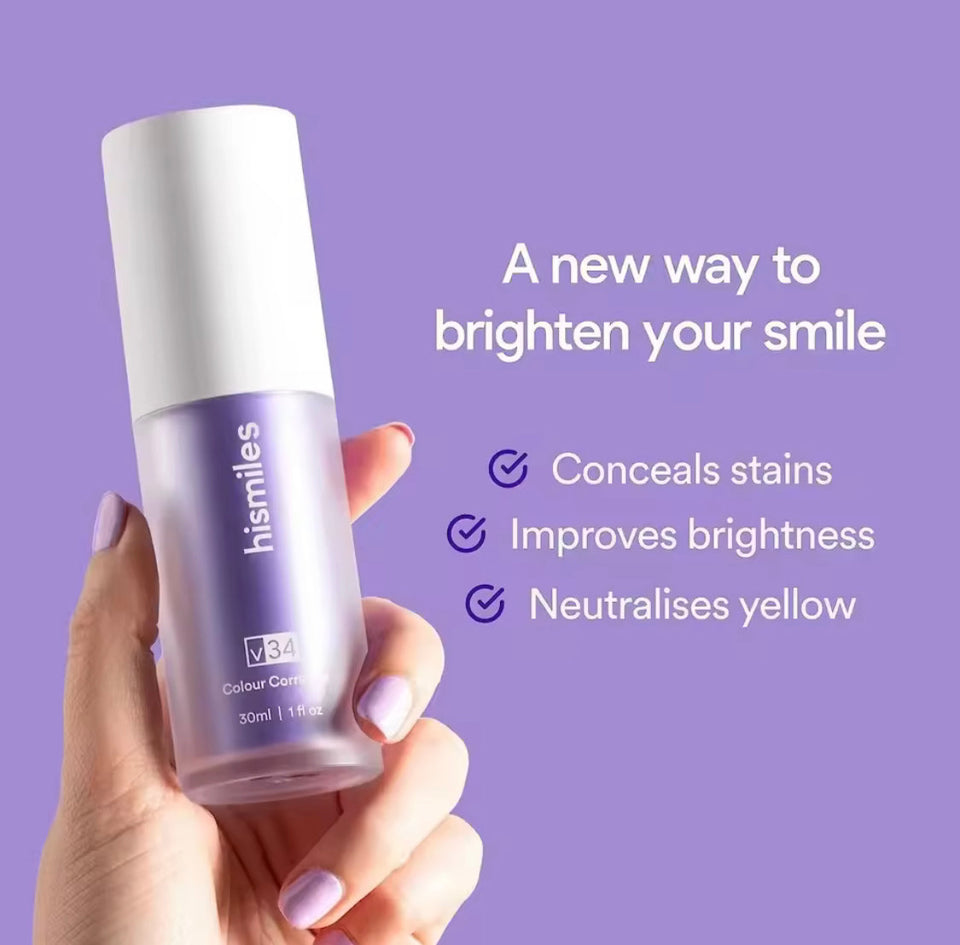Purple Whitening Toothpaste, Effective Whitening Teeth Mousse, Oral Cleaning Whitening Toothpaste