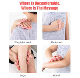 7 Ball Palm Shaped Hand Held Massager, Neck Roller Ball Massager, Portable Health Care Massage Instrument