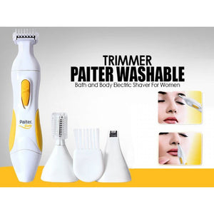 Cell Operated Hair Clipper Trimmer, Painless Eyebrow Epilator, Body Shave Razor, Portable Facial Body Hair Remover