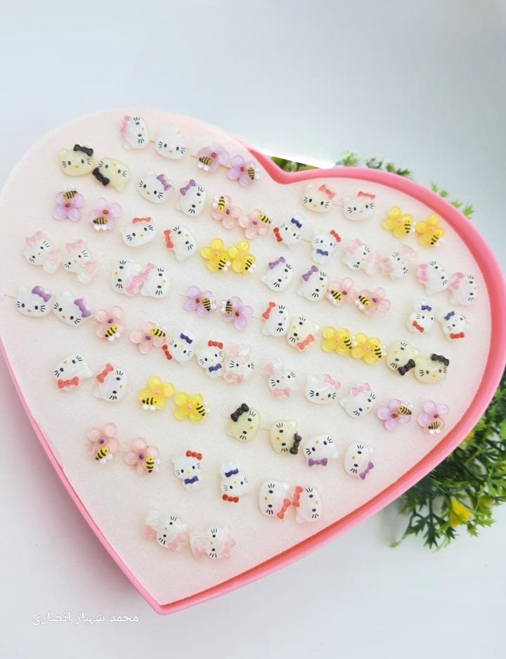 Adjustable Earrings For Kids, 36 Pair Fruit Stud Earrings Set, Candy Color Stud Earrings