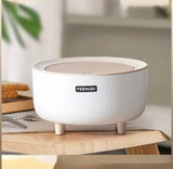 Nordic Press Desktop Trash Can, Creative Desktop Dust Bin, Bedroom Bedside Trash Can With Lid