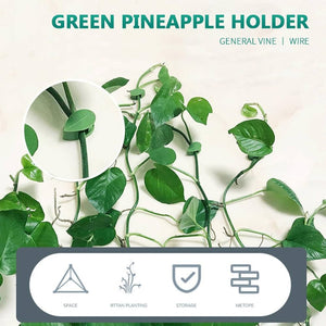 Plant Climbing Wall Clips, Set Of 10 Plant Fixing Hooks, Vine Buckle Hook Fastener, Wall Fixer Leaf Shaped Clips