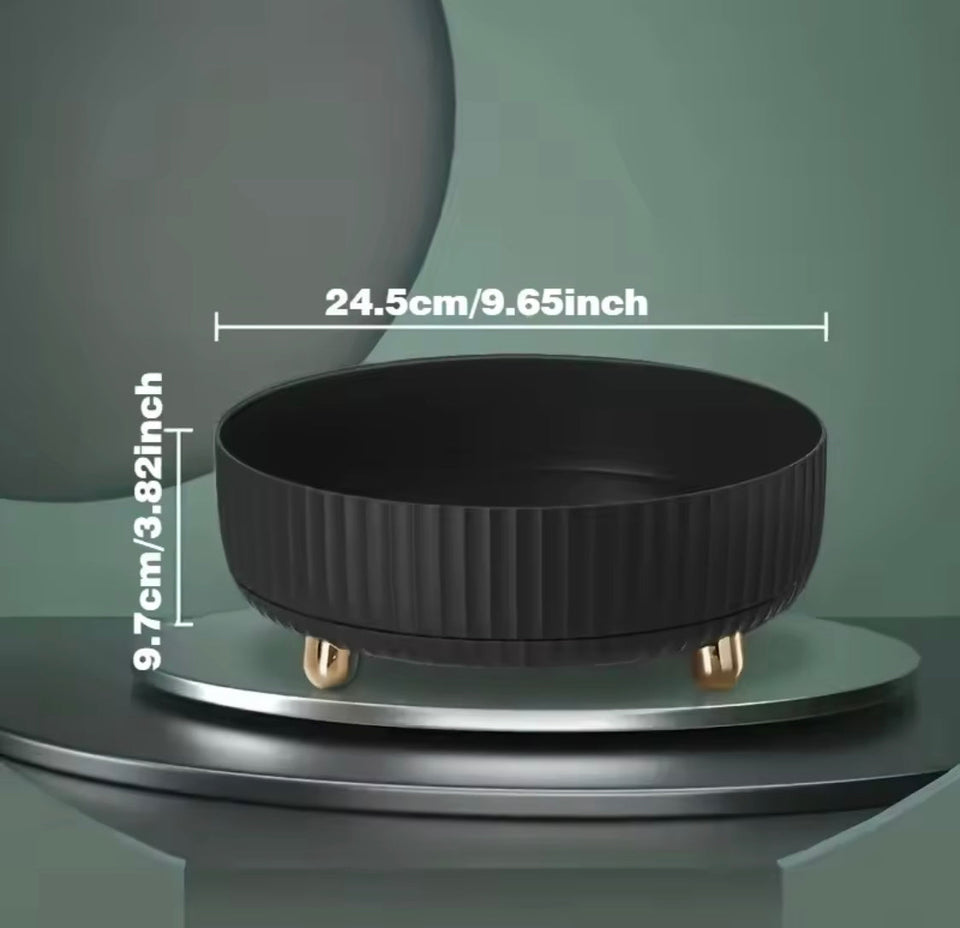 360° Rotating Cosmetic Perfume Organizer, Large Capacity Cosmetic Organizer, Cosmetic Organizer for Living Room Bedroom