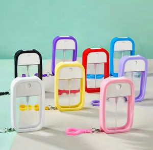 Portable Refillable Mist Bottle, Mini Hand Sanitizer Bottle, Pocket Size Mist Spray Refillable Bottle