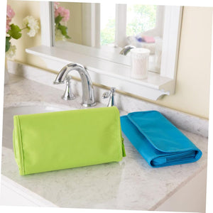 Makeup Hanging Organizer Pouch, Travelling Makeup Bag, Women Toiletries Organizer, Hanging Bathroom Wash Bag