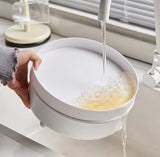 360° Rotation Spice Rack, Large Capacity Cosmetic Storage Tray, Kitchen Seasoning Cosmetic Tray