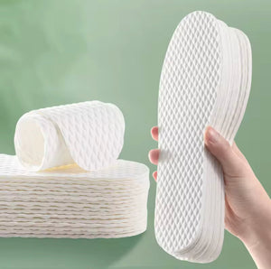 Disposable Sweat Absorbing Insoles, Breathable Thin Shoe Insoles, Comfortable Shoe Pads For Men And Women