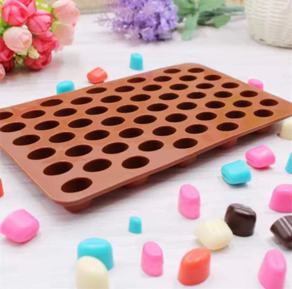 Coffee Beans Shaped Silicone Chocolate Mold, Mini Chocolate Coffee Bean Silicone Mold, Cookies Decorating Tools
