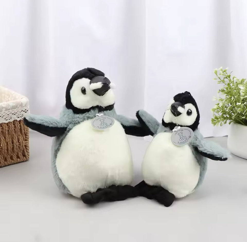 25cm Creative Penguin Plush Stuffed Toys, Penguin Plush Doll Kids, Home Decor Penguin Pillow Cushion