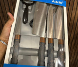 6pcs Kitchen Knives Set, Premium Quality Fruit And Vegetable Knife, Kitchen Cutlery Set, Premium Steak Cutting Knife