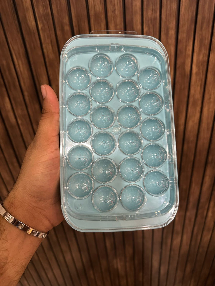 Round Ice Cube Tray, Ice Ball Tray With Lid, Ice Storage Spherical Ice Tray, Ice Cube Storage Box