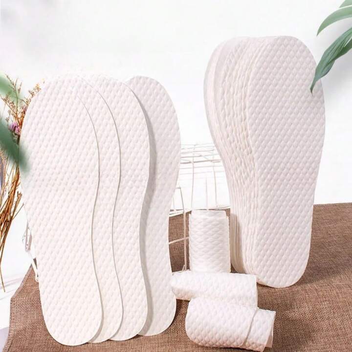 Disposable Sweat Absorbing Insoles, Breathable Thin Shoe Insoles, Comfortable Shoe Pads For Men And Women