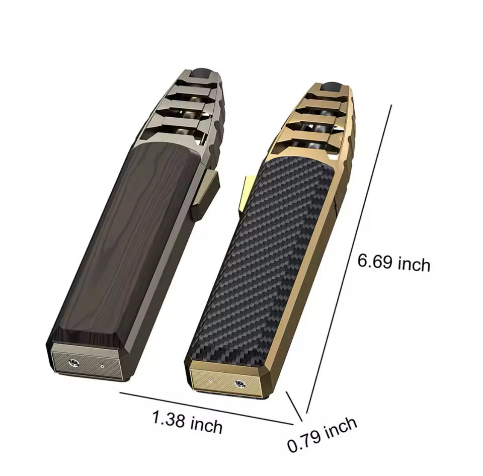 Inflatable Windproof Lighter, New Style Kitchen Lighter, Cigar Jet flame Lighter, New Design Lighter With Torch, Metal Outdoor BBQ Lighter