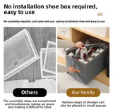 Multifunctional Foldable Clothes Organizer, Dustproof and Washable Storage Box, Foldable Shoe Organizer