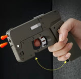 Folding Mobile Soft Bullet Gun Toy, Creative Mobile Phone Deformation Pistol Toy, Kids Pistol Toy, Creative Mobile Phone Bullet Gun