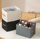 Multifunctional Foldable Clothes Organizer, Dustproof and Washable Storage Box, Foldable Shoe Organizer