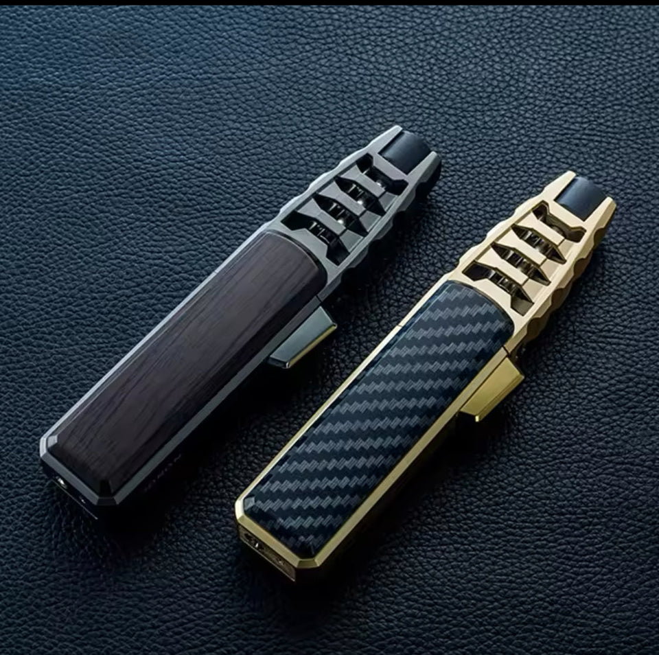 Inflatable Windproof Lighter, New Style Kitchen Lighter, Cigar Jet flame Lighter, New Design Lighter With Torch, Metal Outdoor BBQ Lighter